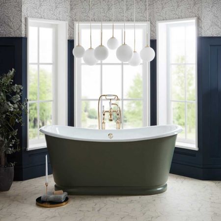 La Rochelle Cast Iron Bateau Bath