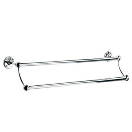 Lefroy Brooks Edwardian Double Towel Rail 508mm (Standard 20") LB4954