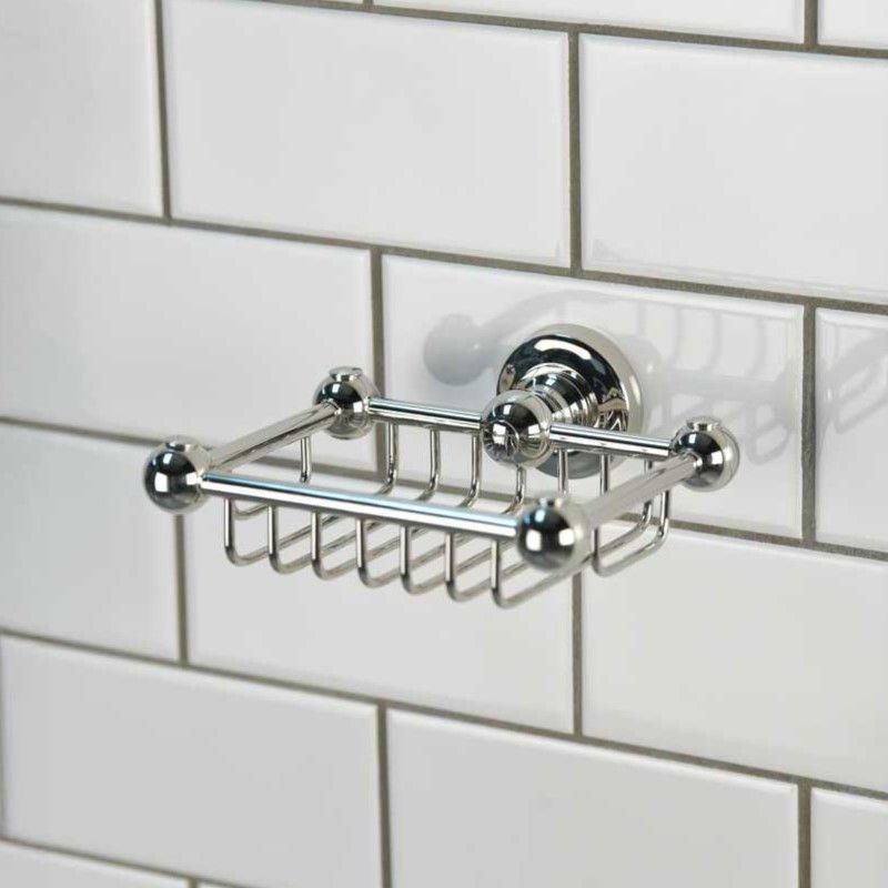 Traditional Wall Mounted Soap Dish - Polished Nickel