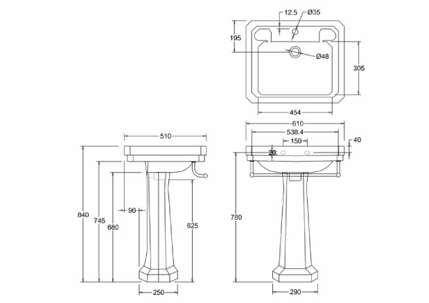 Specification drawing for - B3T3P1